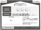 建築物省エネ法に基づく省エネ性能ラベル