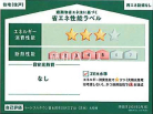 建築物省エネ法に基づく省エネ性能ラベル
