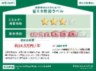 建築物省エネ法に基づく省エネ性能ラベル