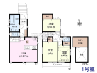 小平市上水南町4丁目　全2棟／1号棟　新築分譲住宅物件画像