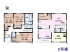 府中市白糸台6丁目　全11棟／6号棟　新築分譲住宅物件画像