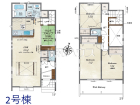 東村山市富士見町3丁目　全2棟／2号棟　新築分譲住宅物件画像