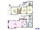 調布市富士見町1丁目　全4棟／4号棟　新築分譲住宅物件画像