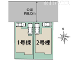 小牧市藤島2丁目　全2棟　新築戸建物件画像
