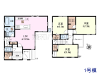 東久留米市滝山5丁目　全3棟／1号棟　未入居戸建物件画像