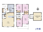 日野市大坂上2丁目　全2棟／2号棟　新築分譲住宅物件画像