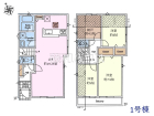 立川市若葉町2丁目　全2棟／1号棟　新築分譲住宅物件画像