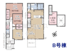 東大和市向原6丁目　全2棟／B号棟　新築分譲住宅物件画像
