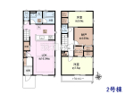 府中市本宿町3丁目　全2棟／1号棟　新築分譲住宅物件画像