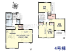 八王子市兵衛2丁目　全4棟／4号棟　新築分譲住宅物件画像