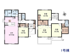 春日井市下津町　全2棟／1号棟　新築分譲住宅物件画像