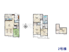 東村山市野口町3丁目　全3棟／2号棟　新築分譲住宅物件画像
