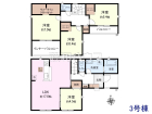 岩倉市八剱町郷　全5棟／3号棟　新築分譲住宅物件画像