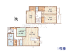 八王子市寺田町　全2棟／1号棟　新築分譲住宅物件画像