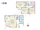 福岡市早良区飯倉5丁目　全3棟／3号棟　新築分譲住宅物件画像