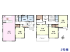 武蔵村山市学園4丁目　全3棟／3号棟　新築分譲住宅物件画像