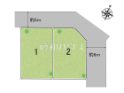 八王子市絹ケ丘2丁目　全2区画　宅地分譲物件画像