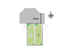 東大和市仲原3丁目　全2棟／2号棟　新築分譲住宅物件画像