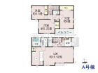 福岡市西区拾六町3丁目　全2棟／A号棟　新築分譲住宅物件画像