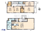 国分寺市新町3丁目　全2棟／1号棟　新築分譲住宅物件画像
