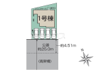 名古屋市北区喜惣治2丁目　全1棟　新築分譲住宅物件画像