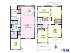 春日井市上条町3期　全1棟　新築分譲住宅物件画像