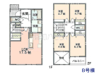 春日井市松河戸町1丁目　全2棟／B号棟　新築分譲住宅物件画像