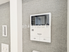 C号棟　TVモニター付きインターホン　【練馬区旭丘２丁目】訪問者がわかるTVモニター付インターホンは、お子様のお留守番にも活躍するかも？！　
