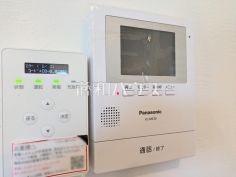TVモニター付きインターホン　【八王子市弐分方町】防犯に役立つTVモニター付インターフォン　