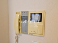 TVモニター付きインターホン  防犯に役立つTVモニター付インターフォン 