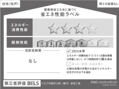省エネ性能ラベル　【八王子市館町】