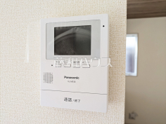 TVモニター付インターフォン　【八王子市南陽台３丁目】防犯に役立つTVモニター付インターフォン
