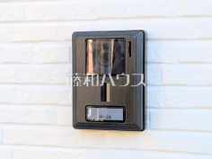 TVモニターホン　【朝霞市宮戸２丁目】TVモニター付きインターホンのため訪問者がひと目で分かります　