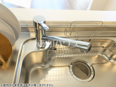浄水器一体型水栓　【世田谷区若林５丁目】いつでもおいしいお水が飲める浄水器一体型水栓も完備 
