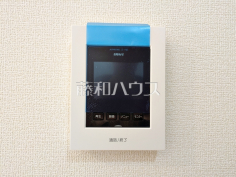 1号棟　TVモニター付インターフォン　　【府中市本宿町４丁目】
防犯に役立つTVモニター付インターフォン　