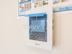 1号棟　TVモニター付きインターホン　【八王子市中野山王２丁目】TVモニター付きインターホンのため訪問者がひと目で分かります