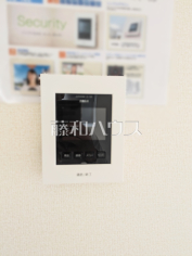 TVモニター付きインターホン　【志木市中宗岡５丁目】TVモニター付きインターホンのため訪問者がひと目で分かります　