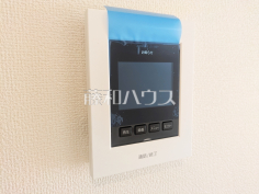 TVモニター付きインターホン　【志木市中宗岡５丁目】TVモニター付きインターホンのため訪問者がひと目で分かります