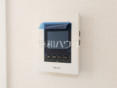 2号棟　TVモニター付インターフォン　【立川市一番町２丁目】TVモニター付インターフォンのため訪問者がひと目で分かります
