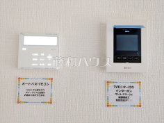 TVモニター付インタ【調布市深大寺北町５丁目】
防犯に役立つTVモニター付インターフォン　
