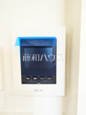 TVモニター付きインターホン　【朝霞市溝沼６丁目】TVモニター付きインターホンのため訪問者がひと目で分かります