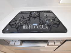 2号棟　三口コンロ　【東村山市本町１丁目】