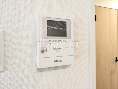TVモニター付きインターホン　【所沢市大字松郷】TVモニター付きインターホンのため訪問者がひと目で分かります