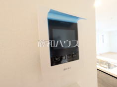 TVモニター付きインターホン　【八王子市めじろ台２丁目】TVモニター付きインターホンのため訪問者がひと目で分かります　