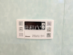 給湯リモコン　【グレーシアパーク調布国領】
追焚機能付で時間差入浴もOK　