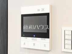 TVモニター付インターフォン　【志木ガーデンヒルズオープンスカイコート】防犯に役立つTVモニター付インターフォン
