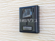 1号棟　インターフォン　【昭島市福島町】防犯に役立つTVモニター付インターフォン
