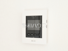 3号棟　TVモニター付インターホン　【武蔵村山市本町３丁目】防犯に役立つTVモニター付インターフォン