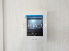 B号棟　TVモニター付インターフォン　【小平市美園町３丁目】防犯に役立つTVモニター付インターフォン
