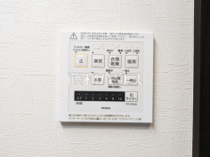 浴室換気乾燥機幼い子供がいると汚れものが多く、いつでも洗濯物を干せるのが嬉しい浴室換気乾燥機！
